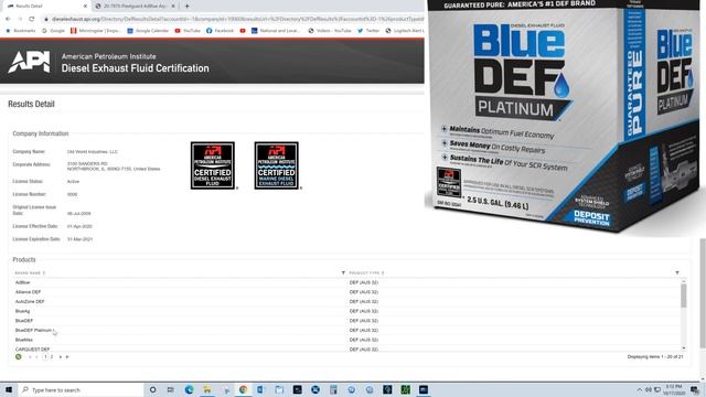 DEF - Diesel Exhaust Fluid - Which brand is the best? смотреть онлайн