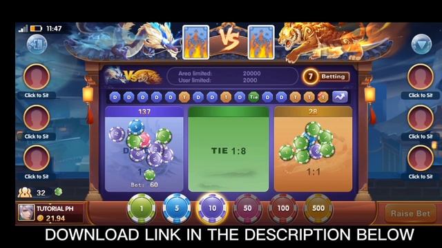 DIAMOND GAME | dragon vs tiger tricks смотреть онлайн