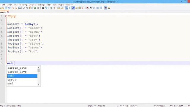04 - Simple Arrays (PHP Tutorials in Pashto ) смотреть онлайн