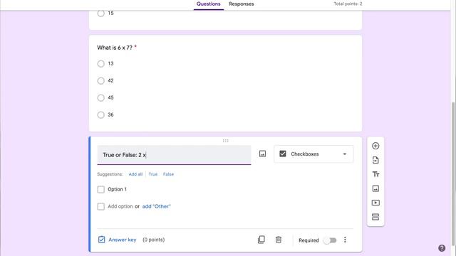 How to Create a Google Forms Quiz | Self Grading and Imports into Google Classroom смотреть онлайн