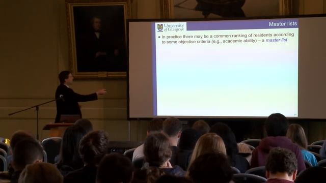 Algorithms for Junior Doctor Allocation | Dr David Manlove (Lecture 2) смотреть онлайн