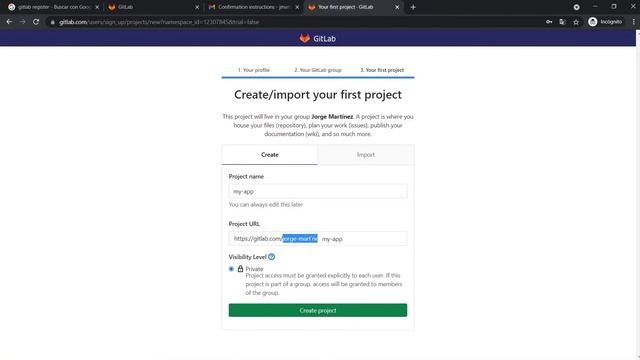 Como crear cuenta y repositorio GitLab || Tutorial explicado con bolitas y palitos 1000% real смотреть онлайн