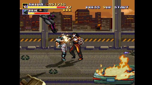 Streets of Rage Remake 5.2 : Brutal Justuice - Shiva run смотреть онлайн
