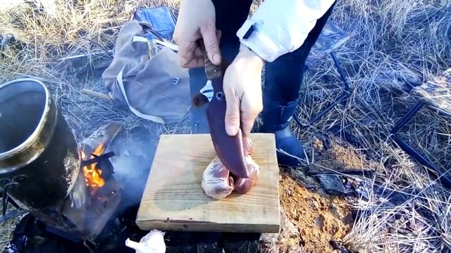 Пикник. Готовим в походном котелке на щепочнице смотреть онлайн