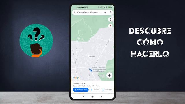 Cómo Poner o Buscar Coordenadas Latitud y Longitud en Google Maps en Android смотреть онлайн