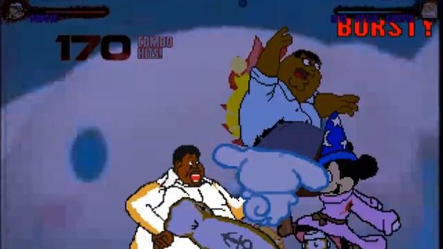 Team Fat Albert VS Team Homer | MUGEN FLAME Battle 4v4 (Simul) Request 25 смотреть онлайн