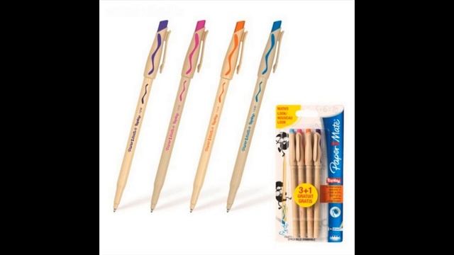 Набор ручек шариковых - Пиши-Стирай, 4 цвета Paper Mate Replay смотреть онлайн