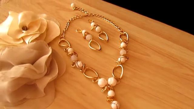 Белые Агаты-украшения от Ксении смотреть онлайн