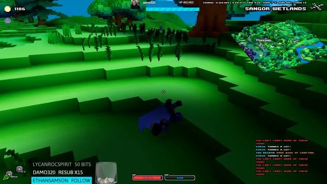 [8] Learning To Hang Glide! (Cube World Gameplay) смотреть онлайн