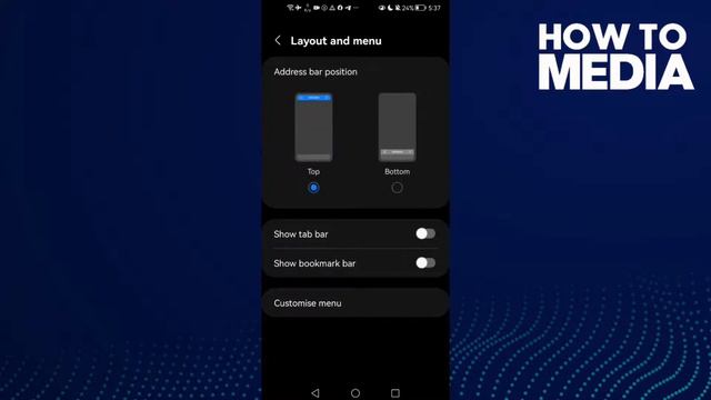 How to Find Show Tab bar Settings on Samsung Internet Browser App смотреть онлайн