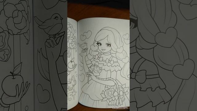 Серия: Лучшая раскраска! Аниме (РОСМЭН)/FlipThrough Coloring Books.