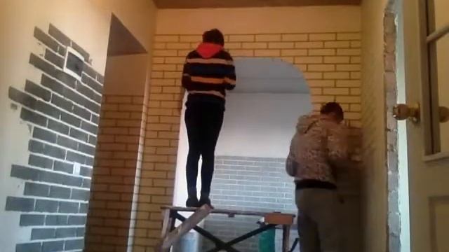 Как мы делали имитацию кирпичной стены. Часть 2. Hyperlapse смотреть онлайн