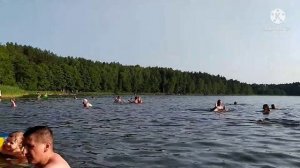 #Белоомут #Белое_озеро Путешествуем на озеро Белое 27.06.21, температура воды в озёрах Подмосковья.