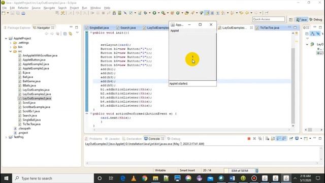 Java Programming: Layout Manager - Part 2 (Flow and Card Layout) смотреть онлайн