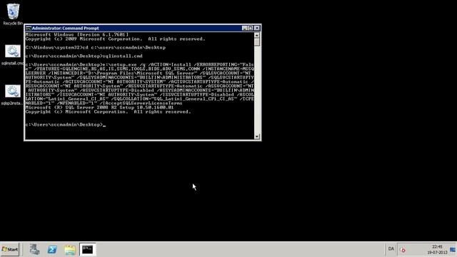 Automatisk installation af Microsoft SQL Server 2008 R2 og Servicepack смотреть онлайн