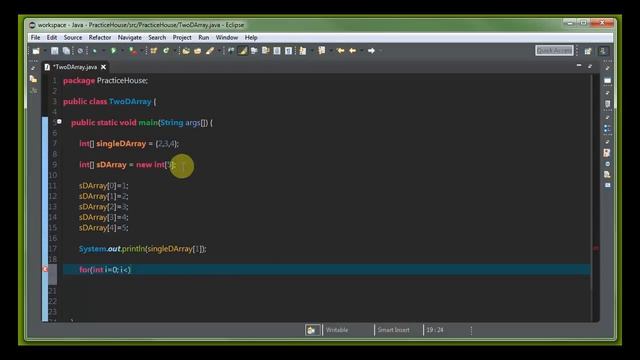 Practices with Array in JAVA - Single Dimensional Array смотреть онлайн