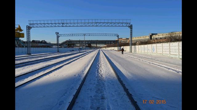 LJ150223 202 ru railway МКЖД Угрешская - Кожухово февраль смотреть онлайн