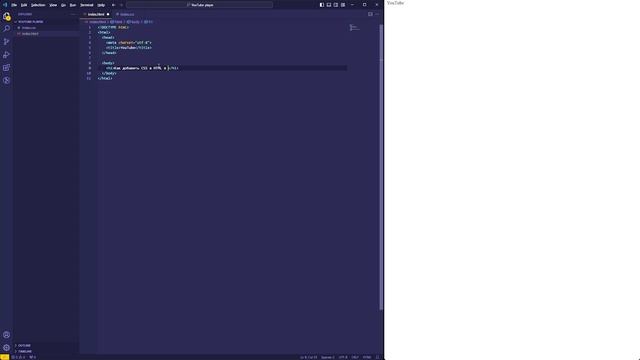 Как добавить CSS в HTML в Visual Studio Code 2024 смотреть онлайн