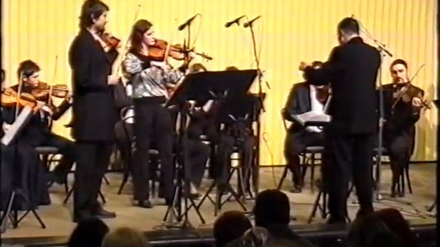 Valentin N. & Olivera T., J.S.Bach Concerto for 2 Violins in D minor, BWV 1043 смотреть онлайн