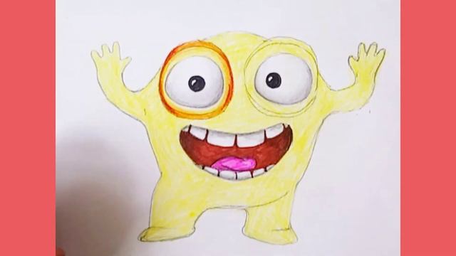 Как нарисовать инопланетянина/ 3д рисунки смотреть онлайн