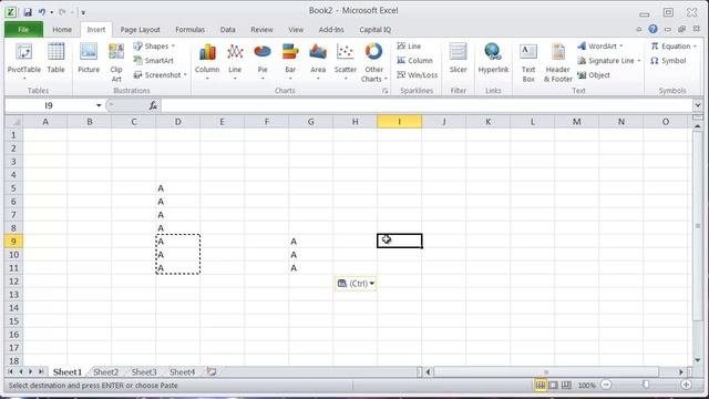 Excel Shortcuts - Undo Move смотреть онлайн