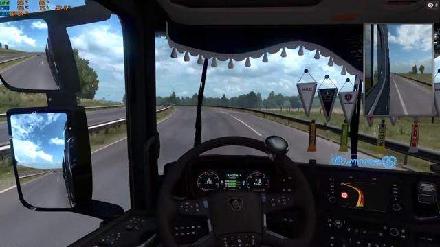 Euro Truck Simulator 2 полный газ тапка в пол))) смотреть онлайн