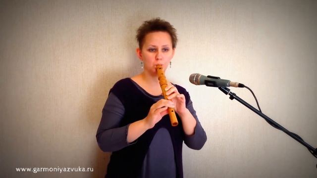 Гармония звука - Свирель в Си из ясеня. Импро смотреть онлайн