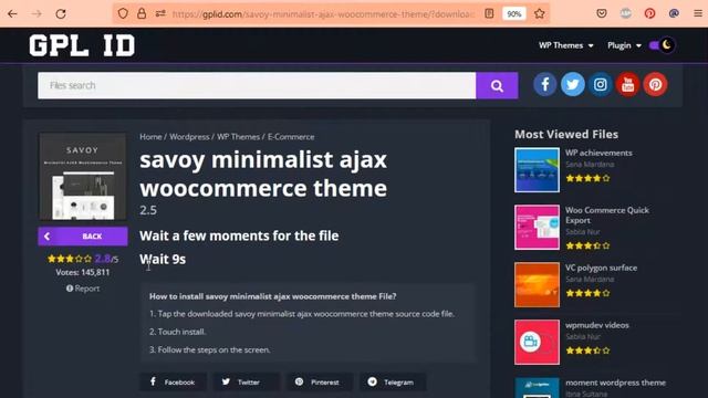 Savoy Minimalist Ajax Woocommerce Theme смотреть онлайн
