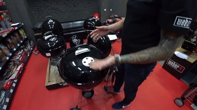 Обзор угольного гриля Weber Master Touch 57 GBS смотреть онлайн