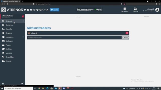 COMO PONER PLUGINS EN ATERNOS смотреть онлайн