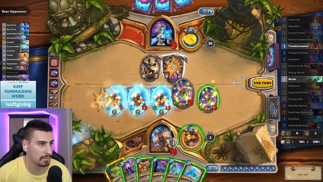 Immortal Underbelly Ooze! This Card Has No Chill! Best Druid Deck If You Want Fun In Hearthstone смотреть онлайн
