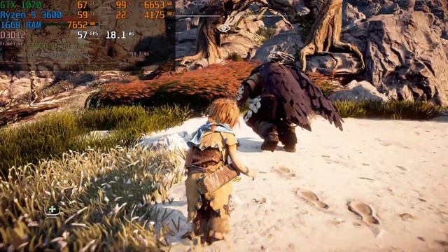 Horizon Zero Dawn : GTX 1070 8GB + Ryzen 5 3600 смотреть онлайн