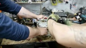 Диагностика двигателя Honda GX160 на виброплите Zitrek