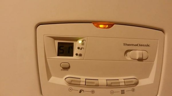 Saunier Duval ошибка F13