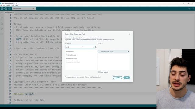 How to Control Stepper Motors with Arduino using a GRBL CNC Shield! смотреть онлайн