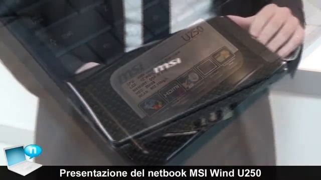 Netbook MSI Wind U250