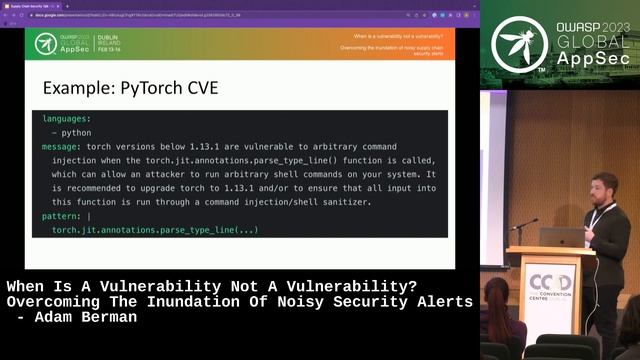 Global AppSec Dublin: Overcoming The Inundation Of Noisy Security Alerts - Adam Berman смотреть онлайн