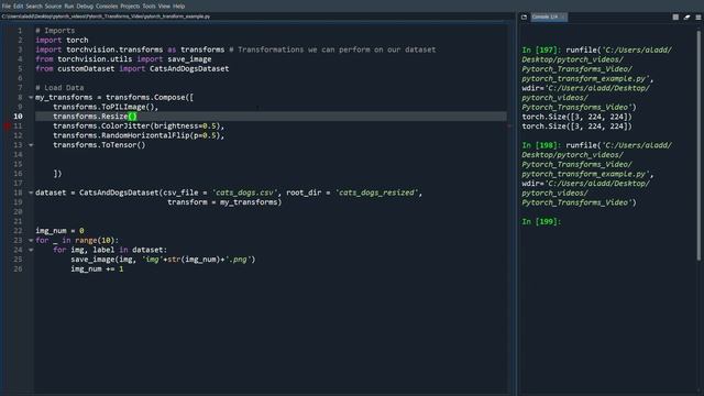 Pytorch Data Augmentation using Torchvision смотреть онлайн