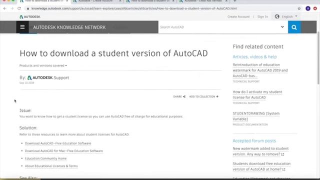 Autocad Student Installation смотреть онлайн