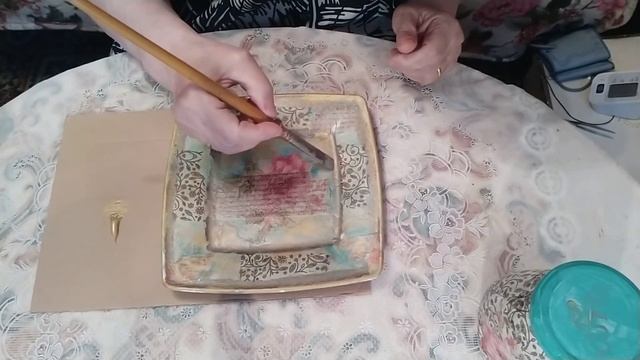Конфетница из тарелки и банки. Часть 2 смотреть онлайн