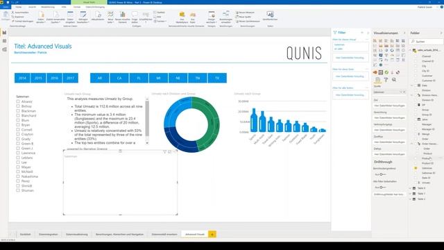 QUNIS - Microsoft Power BI Minis - Advanced Visuals смотреть онлайн