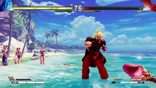 Sfv He swept Her off Her Feet -Ken vs Juri "Sweeps only" Nostalgia costume color 09 смотреть онлайн