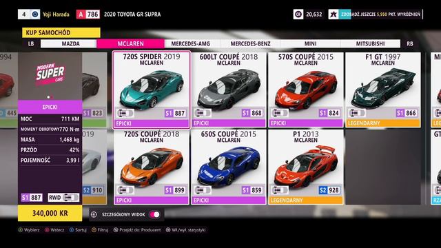 FORZA HORIZON 5 - WSZYSTKIE AUTA DOSTĘPNE W GRZE! CZY JEST TESLA I YARIS GR? смотреть онлайн