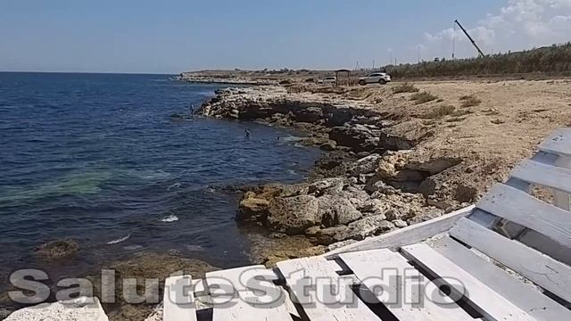 Пляж Ребзик. Западный берег Крыма