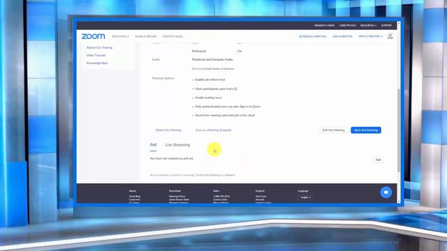 Zoom - Setting Up a Meeting Volume 20 смотреть онлайн