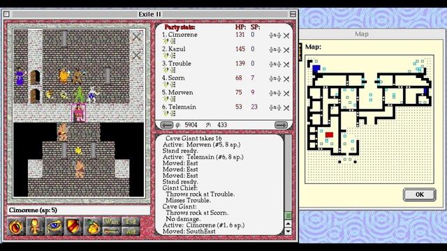 Let's Play Exile II: Crystal Souls | 54 - Giant Fort смотреть онлайн
