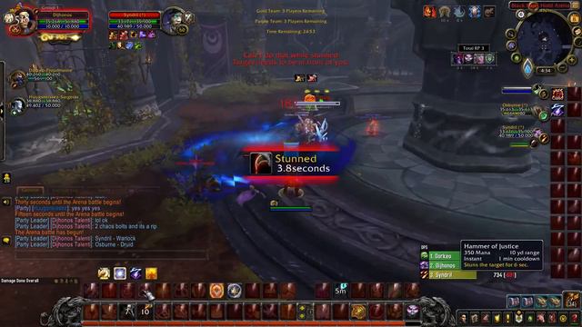 Retribution Paladin - 9.1 Shadowlands Rated Arenas PvP смотреть онлайн