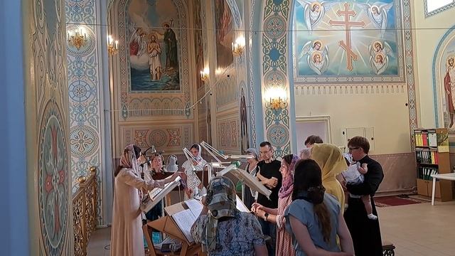 Степенна и прокимен воскресные, глас 3-й. смотреть онлайн