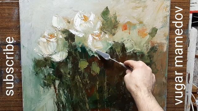 Мастихин -Palette knife . Vugar Mamedov смотреть онлайн