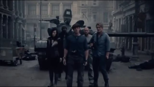 Chuck Norris Scene In The Expendables 2 HD 720p